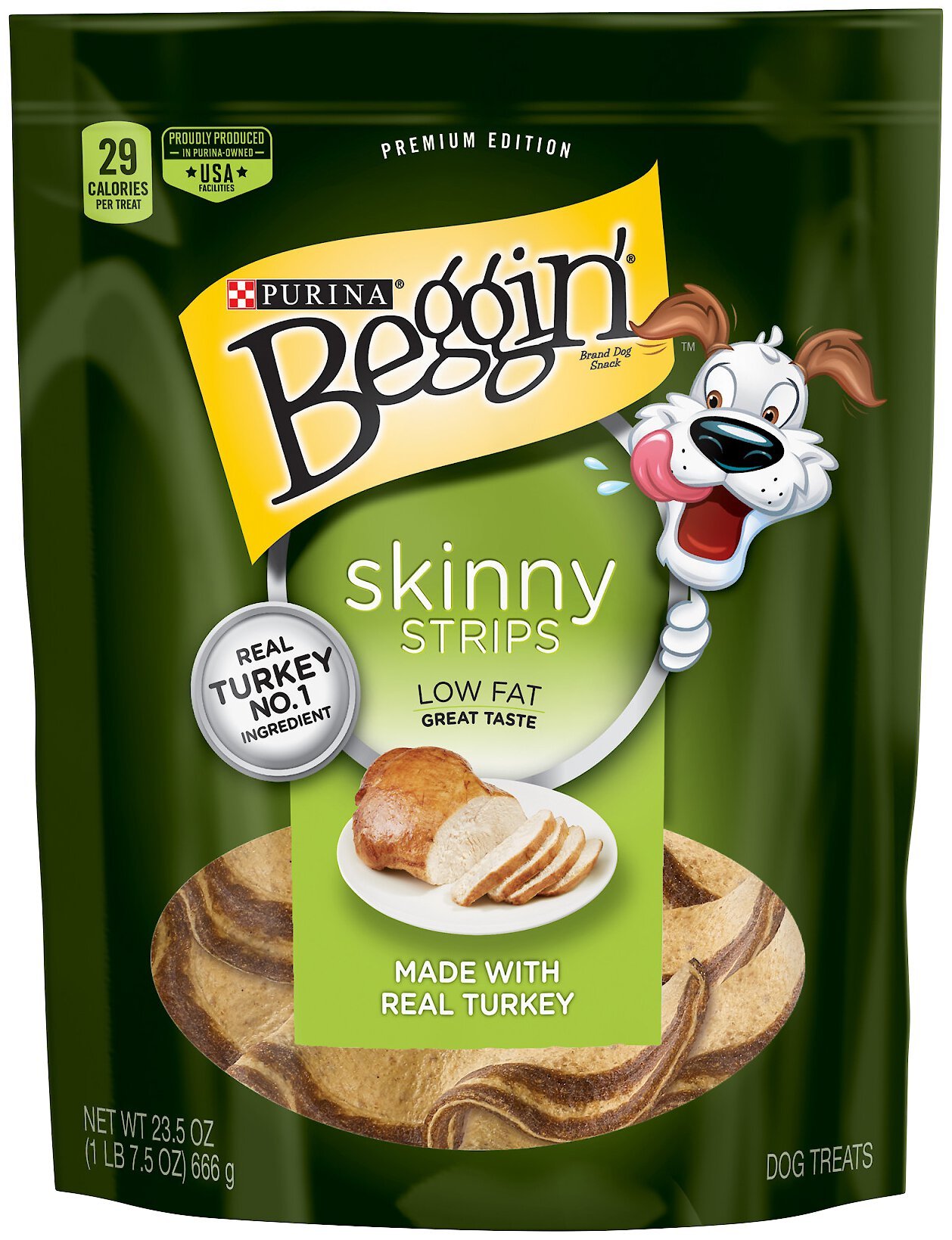 Skinny Strips Turkey Dog Treats