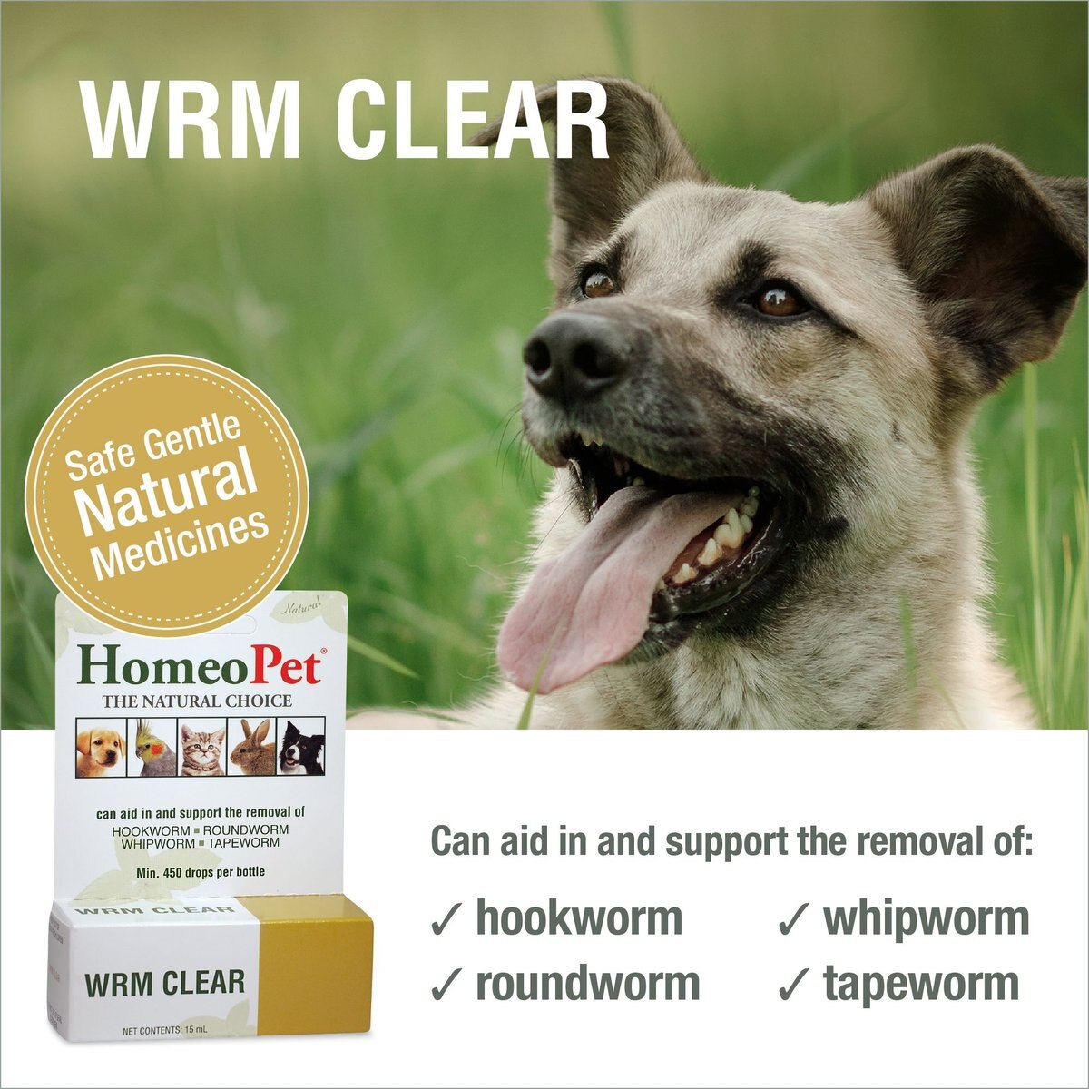 Homeopet wrm hot sale clear ingredients