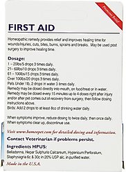 HomeoPet First Aid Dog, Cat, Bird & Small Animal Supplement, 450 drops slide 2 of 3