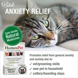 HomeoPet Feline Anxiety Relief Cat Supplement, 450 drops slide 2 of 3