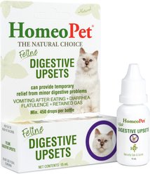 HomeoPet Digestive Upsets Medication for Digestive Issues for Cats
