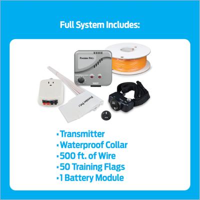 Show full view: Premier Pet In-Ground Dog Fence System, Gray slide 5 of 10