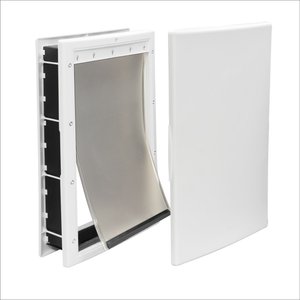 Premier Pet Plastic Dog & Cat Door, White, Large
