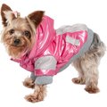 Pet Life Sporty Vintage Aspen Dog Ski Jacket, Pink, X-Small