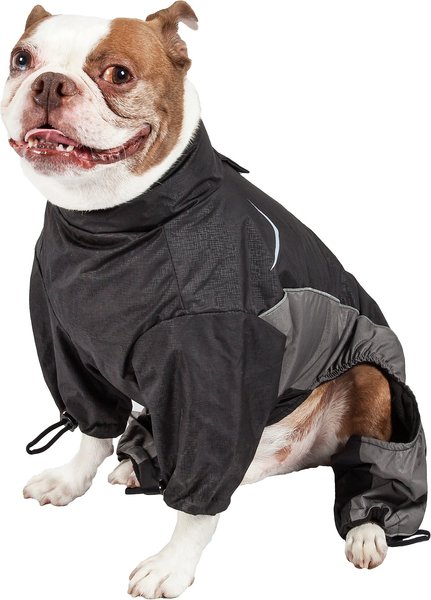 Dog Helios Blizzard Full-Bodied Reflective Dog Jacket, Black, Large slide 1 of 7