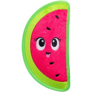 Outward Hound Tough Skinz Durable Squeaky Stuffing-Free with Two Layers Dog Toy, Watermelon, Medium