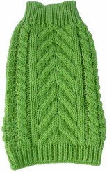 Pet Life Swivel-Swirl Heavy Cable Knitted Dog Sweater, Small