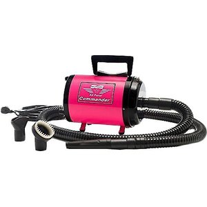 MetroVac Air Force Commander Two-Speed Pet Dryer, Pink