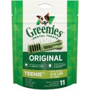 Greenies Teenie Original Chicken Flavor Dental Dog Treats, 11 count