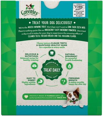 Show full view: Greenies Fresh Regular Dental Dog Treats, 27 count slide 3 of 12