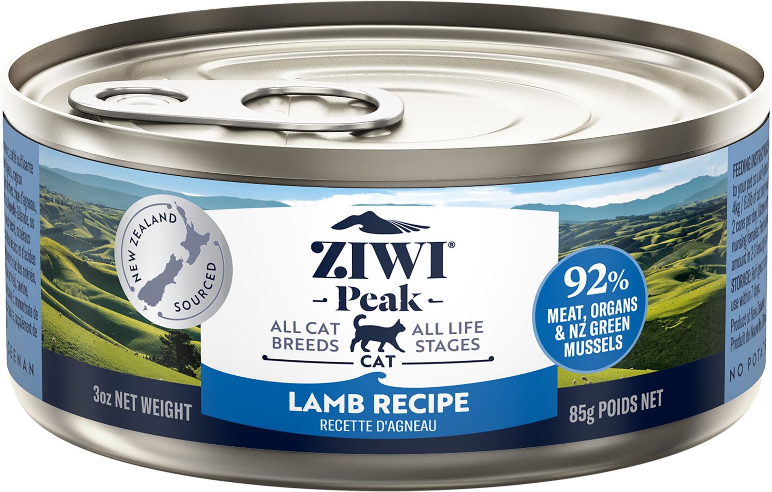 ZIWI Peak Lamb Recipe Canned Cat Food