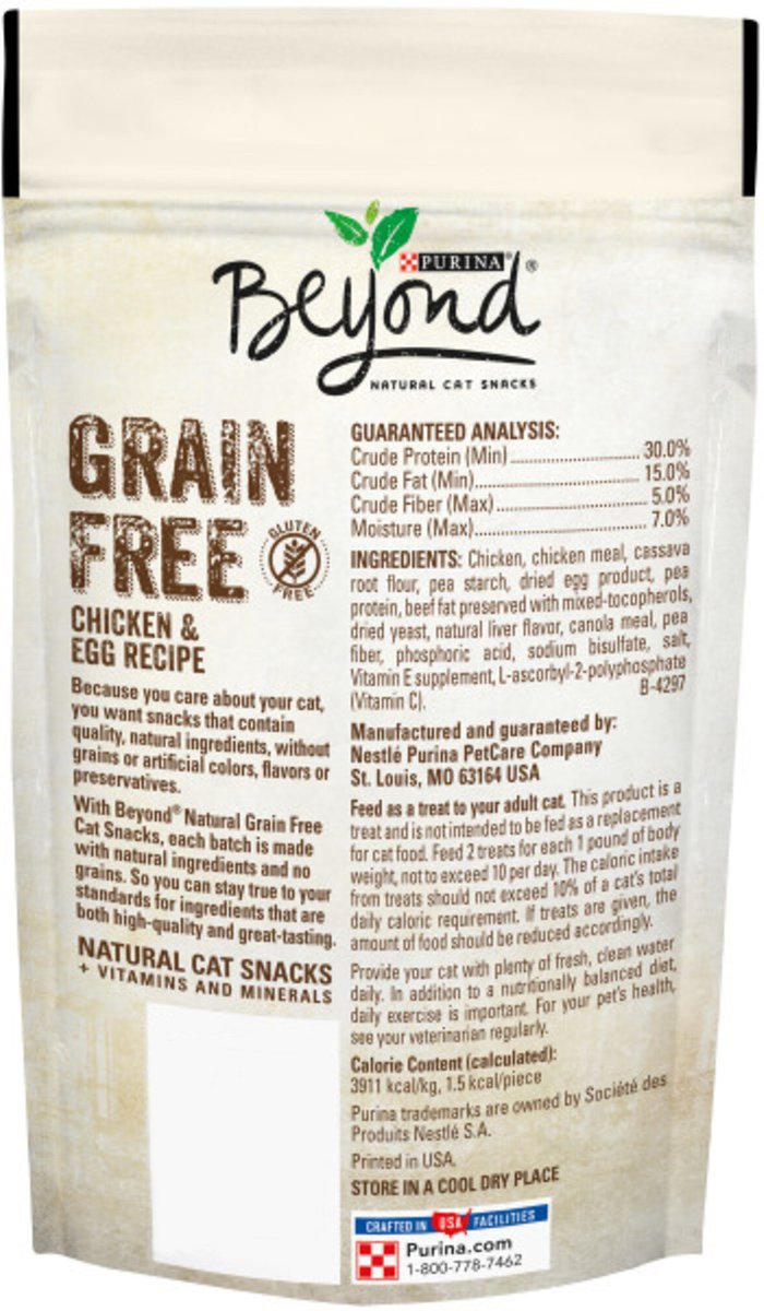 Purina beyond grain hot sale free cat treats