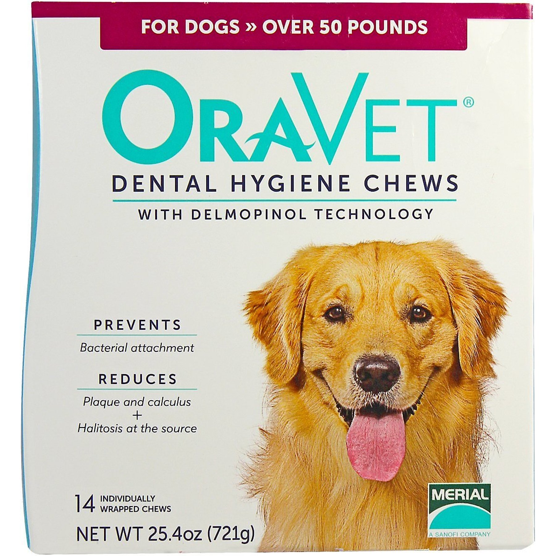 ORAVET Hygiene Dental Chews for Large Giant Dogs over 50 lbs 30 count Chewy