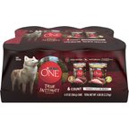 Purina ONE SmartBlend True Instinct Tender Cuts in Gravy Variety Pack Canned Dog Food, 13-oz, case of 6