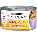 Purina Pro Plan Prime Plus Adult 7+ Ocean Whitefish & Salmon Entree Classic Canned Cat Food, 3-oz, case of 24