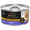 Purina Pro Plan Prime Plus Adult 7+ Turkey & Giblets Entree Classic Canned Cat Food, 3-oz, case of 24