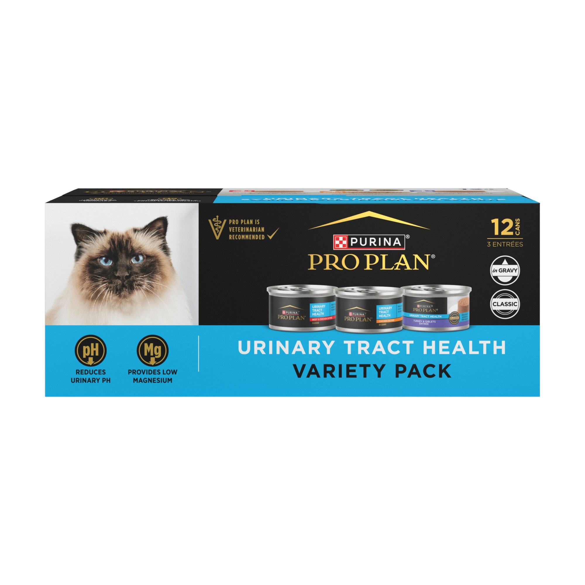 PURINA PRO PLAN Urinary Tract Health Variety Pack Canned Cat Food