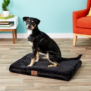 American Kennel Club AKC Orthopedic Dog Crate Mat, Black, 30-in