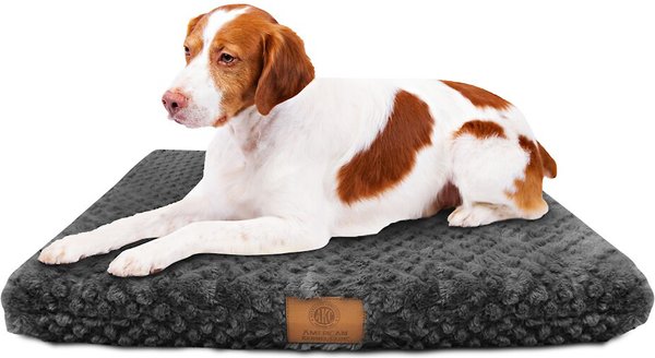American Kennel Club AKC Orthopedic Dog Crate Mat, Gray, 42-in slide 1 of 4