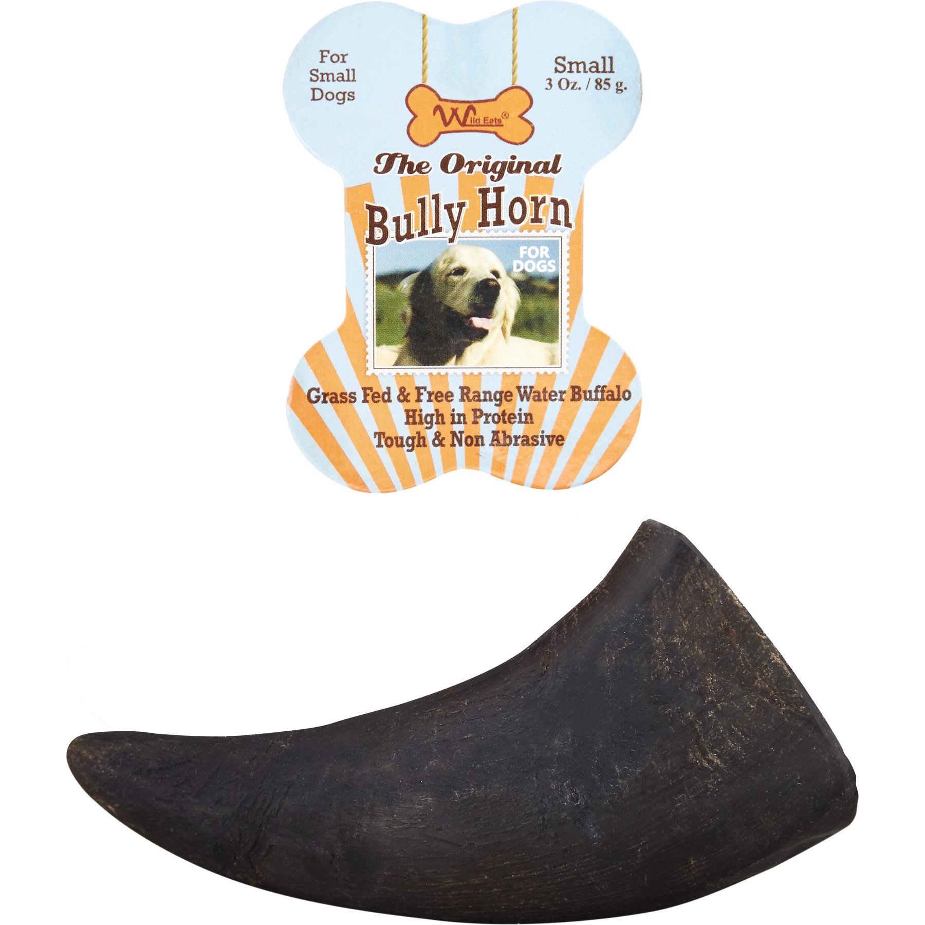 Outback Jack Water Buffalo Horn Dog Chew Small