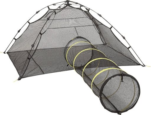 Outback Jack Kitty Compound Cat Playpen Tent & Tunnel
