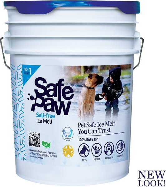 Safe Paw PetSafe Ice Melt for Dogs & Cats, 35-lb pail slide 1 of 9
