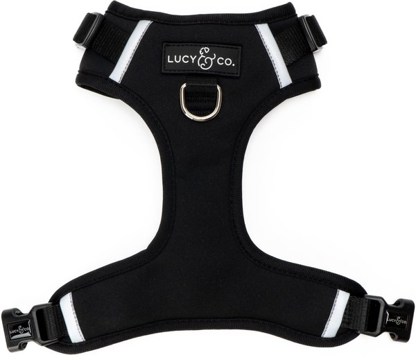 Lucy & Co. The Midnight No-Pull Dog Harness, Black