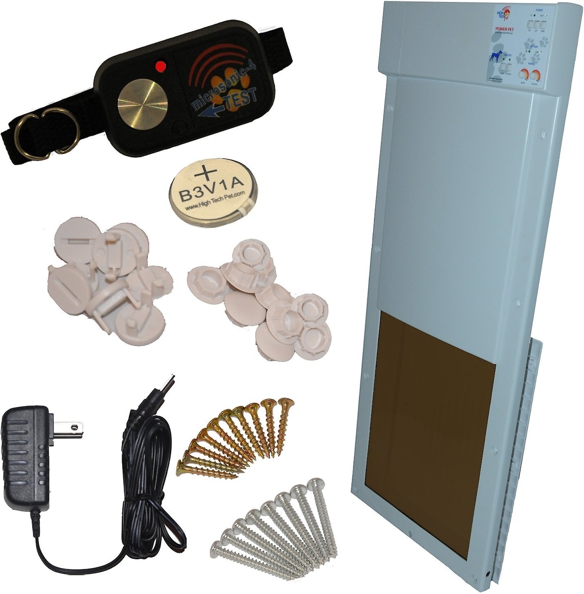Discontinued - High Tech Pet Fully Automatic Power Pet Door for Wall ...