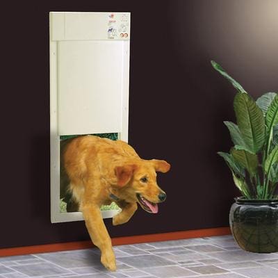 Discontinued - High Tech Pet Fully Automatic Power Pet Door for Wall ...