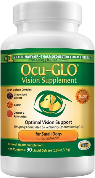 Animal Necessity Ocu-GLO Softgel Vision Supplement for Small Dogs, 90 count slide 1 of 4