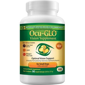 Animal Necessity Ocu-GLO Softgel Vision Supplement for Small Dogs, 90 count