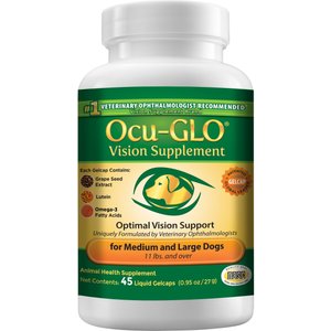 Animal Necessity Ocu-GLO Vision Supplement for Medium & Large Dogs, 45 count