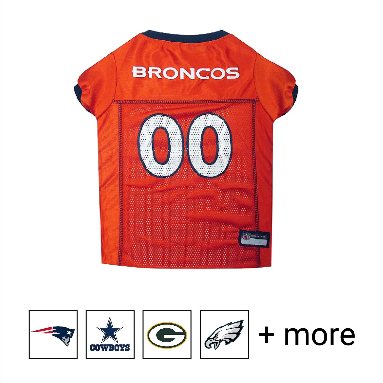 NFL Denver Broncos Dog Jersey, Size: XX-Large. Best Football Jersey Costume  for Dogs & Cats. Licensed Jersey Shirt.