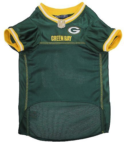 Pets First NFL Dog & Cat Jersey, Green Bay Packers