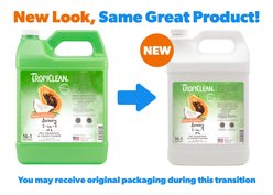 TropiClean Luxury 2 in 1 Papaya & Coconut Pet Shampoo & Conditioner, 1-gal bottle slide 2 of 9