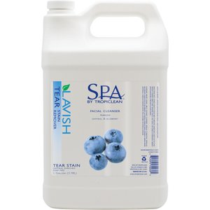 TropiClean Spa Tear Stain Cleanser for Dogs, 1-gal bottle