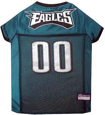 Show full view: Pets First NFL Dog & Cat Mesh Jersey, Philadelphia Eagles, XX-Large slide 4 of 7