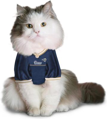 Show full view: Pets First NFL Dog & Cat Mesh Jersey, Los Angeles Rams, Small slide 7 of 12