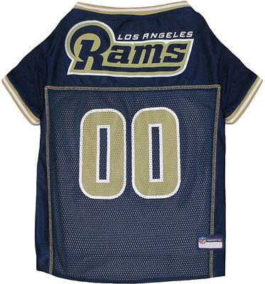 Show full view: Pets First NFL Dog & Cat Mesh Jersey, Los Angeles Rams, Small slide 9 of 12