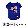 Pets First MLB Dog & Cat Jersey, New York Mets, Medium