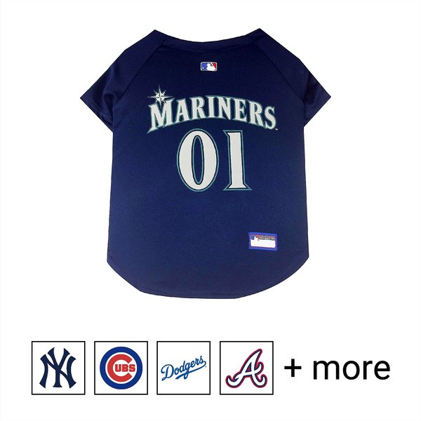 Pets First MLB Dog & Cat Jersey, Seattle Mariners, XX-Large slide 1 of 10