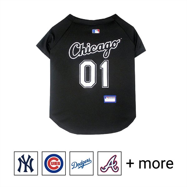 Pets First MLB Dog & Cat Jersey, Chicago White Sox, Large slide 1 of 10