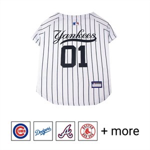 Pets First MLB Dog & Cat Jersey, New York Yankees, X-Large