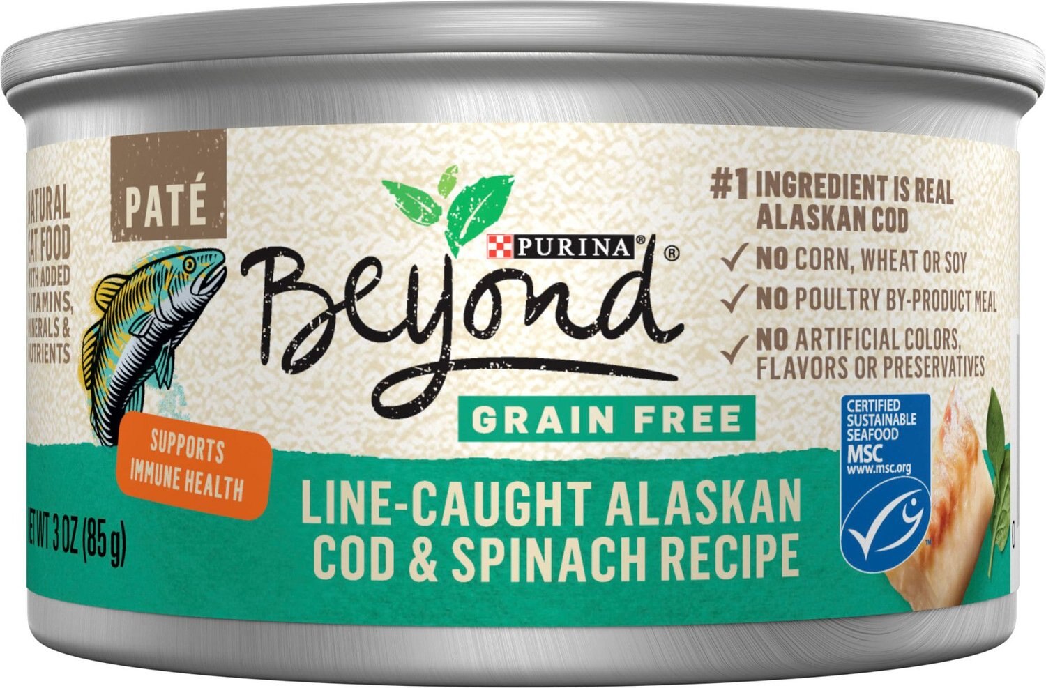 purina beyond alaskan cod cat food