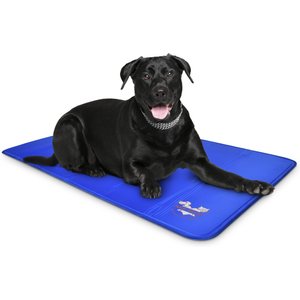 Arf Pets Self-Cooling Solid Gel Dog Crate Mat, 35 x 55 in