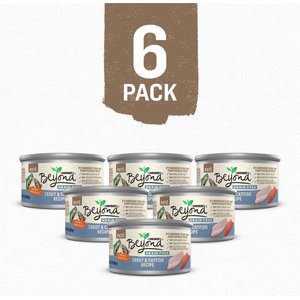 Purina Beyond Grain-Free Trout & Catfish Pate Recipe Canned Cat Food, 3-oz, case of 12