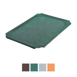 Frisco Replacement Cover for Steel-Framed Elevated Dog Bed, Green, S:  28.3-in L x 22.4-in W, 1 count