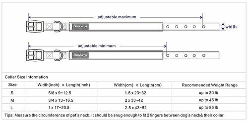 Show full view: Blueberry Pet 3M Reflective Pattern Dog Collar, Purple Grey, Small slide 6 of 8