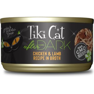 Tiki Cat After Dark Chicken & Lamb Canned Cat Food, 2.8-oz, case of 12