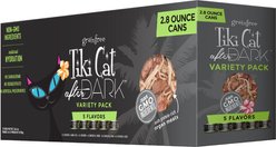 Tiki Cat After Dark Variety Pack Canned Cat Food, 2.8-oz, case of 12